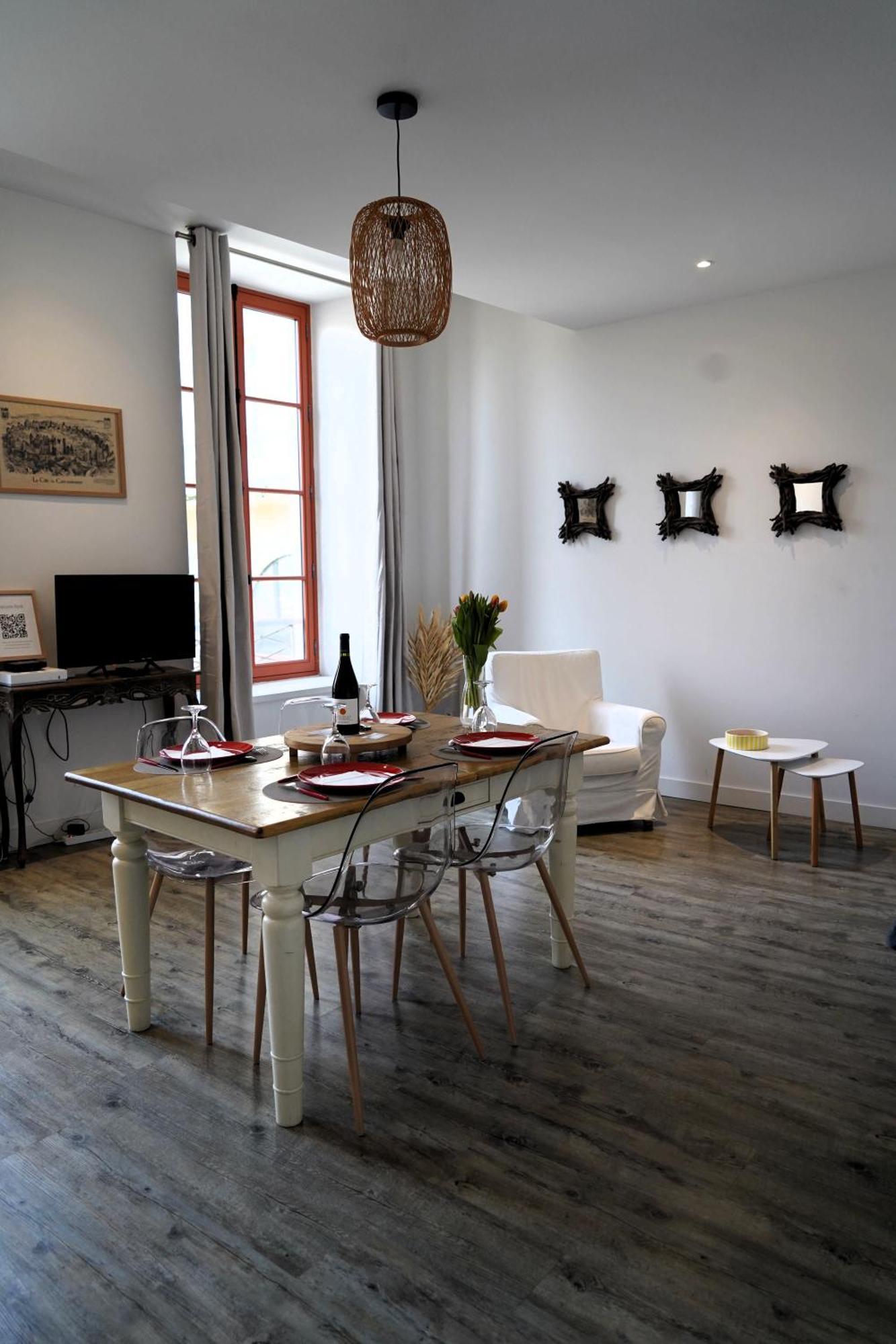 La Magie De Carnot Meuble De Tourisme 3 Etoiles Apartment Carcassonne Luaran gambar